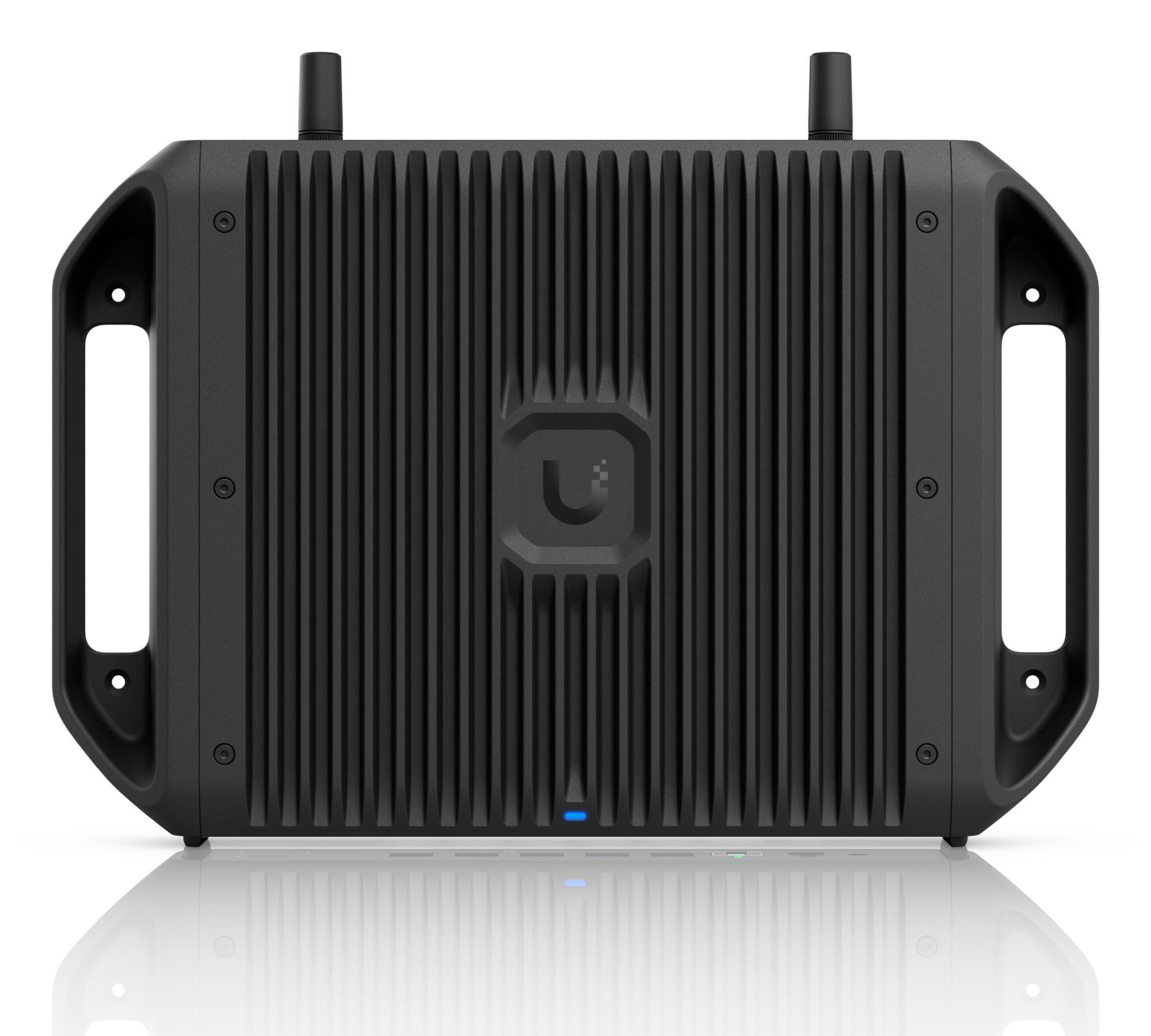 Gateway UBIQUITI UniFi Cloud Gateway Industrial UCG-Industrial (Ethernet RJ-45, SFP+ - 4,3 Gbit/s - Rack/Secretária/Parede - Preto)