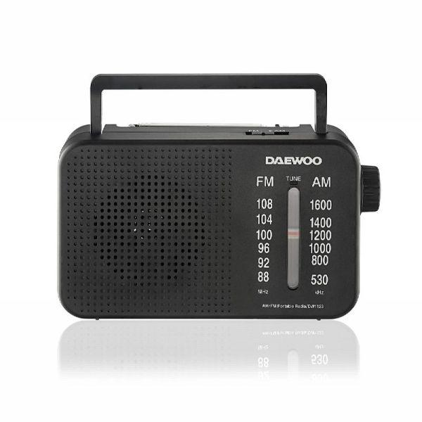 Rádio Portátil DAEWOO DW1123 (3,5 mm - Preto), miniatura 2