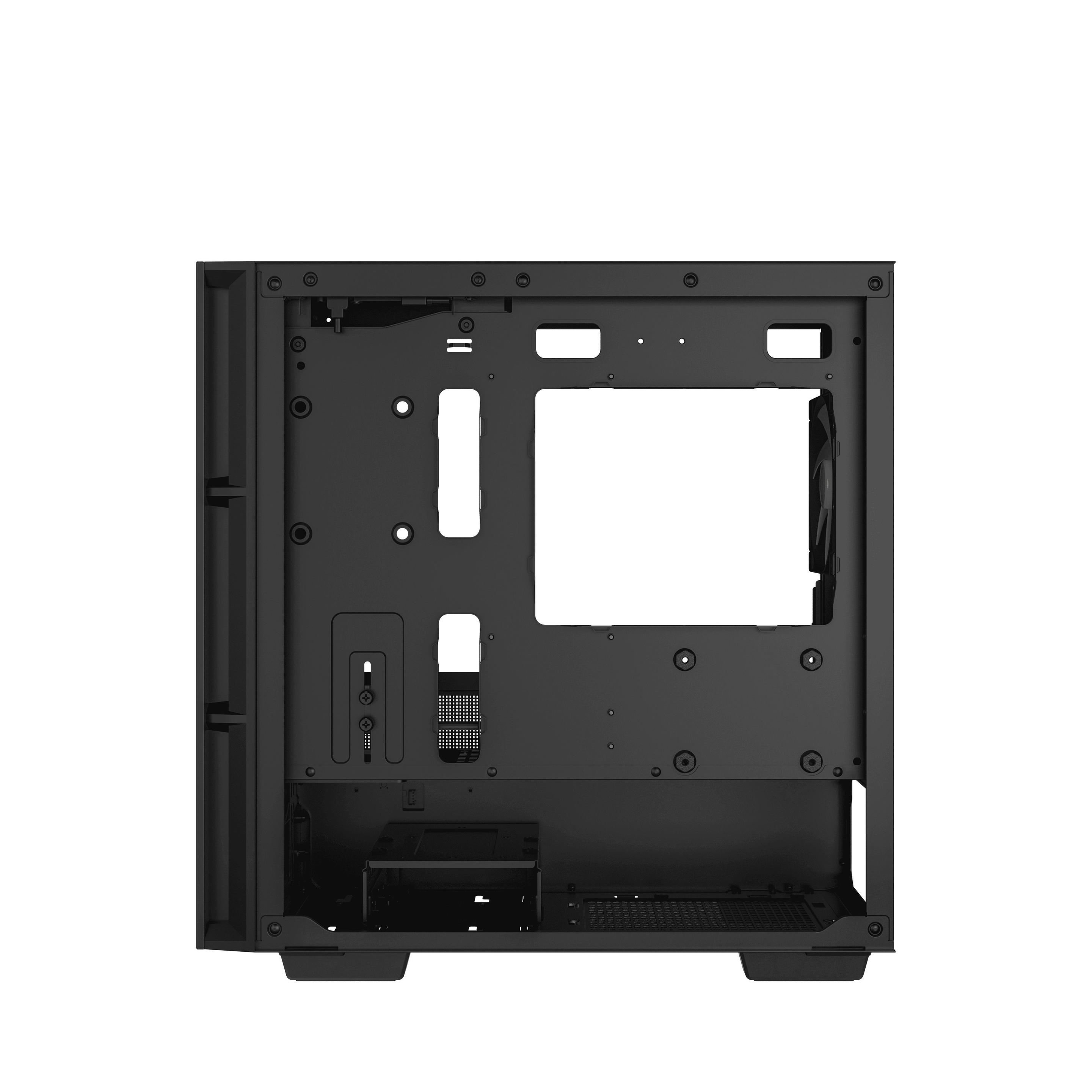 Caixa PC DEEPCOOL CH360 DIGITAL (micro ATX, Mini-ITX - Micro Tower - ABS, SPCC, vidro temperado - Preto) — miniatura 6