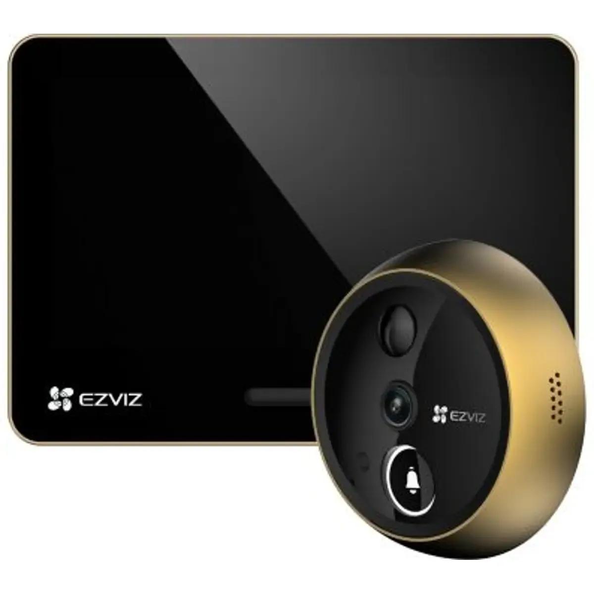 Videoporteiro EZVIZ EP4 (4K - Wi-Fi - Ecrã tátil 5,5" - Dourado) — miniatura 3
