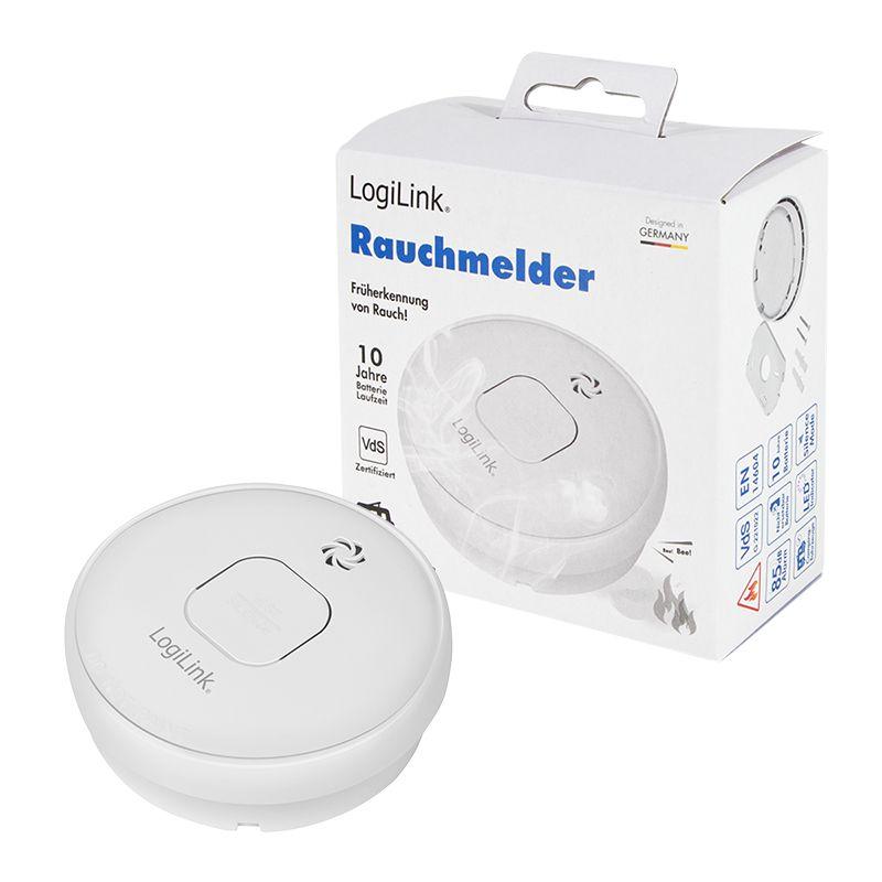 Detetor de Fumo LOGILINK SC0016 (Branco), miniatura 9