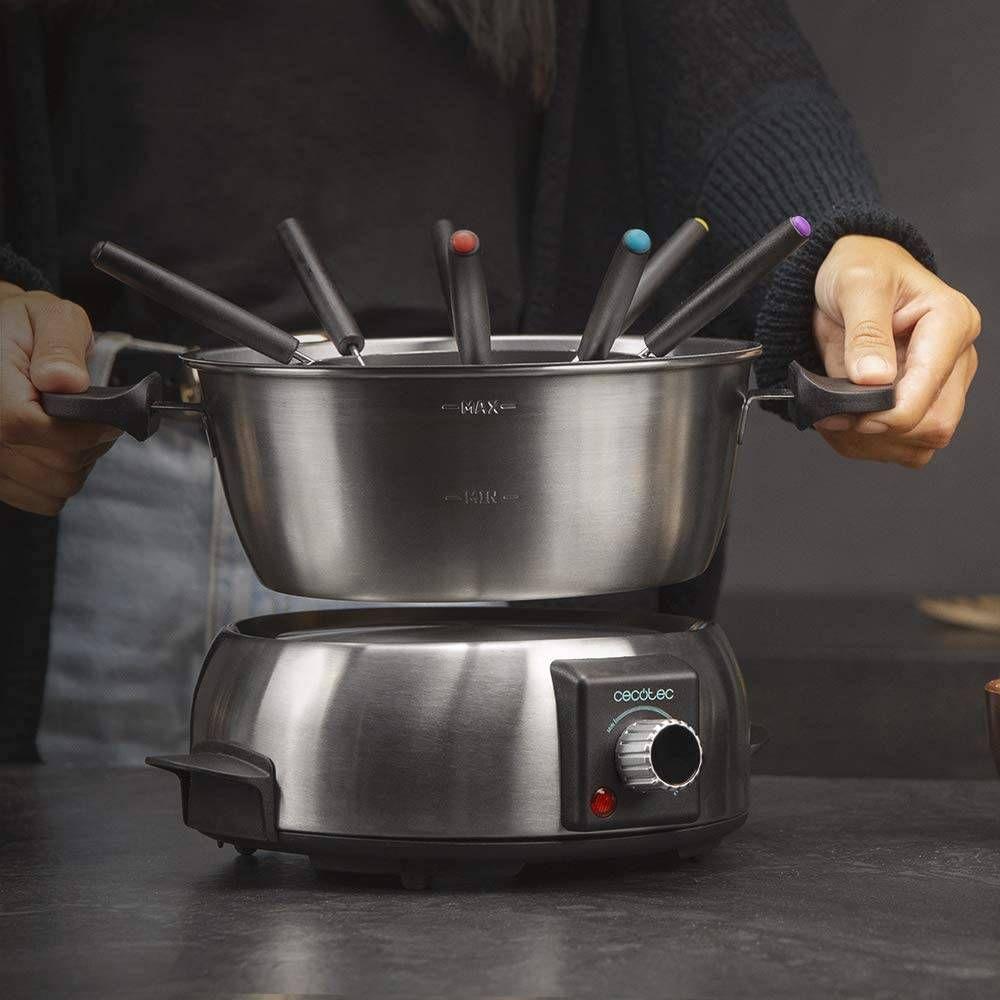 Fondue Elétrica CECOTEC Fun GourmetFondue (Altura 31,5 cm - Aço inoxidável) — miniatura 3