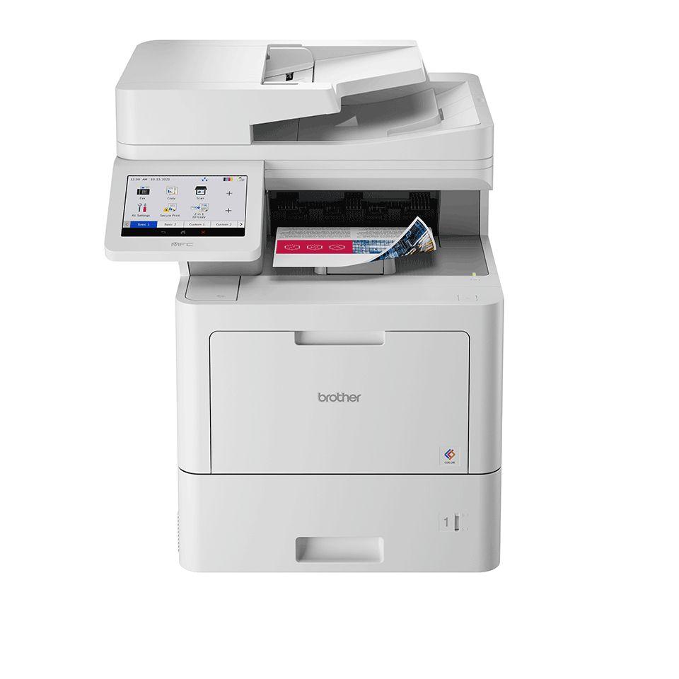 Impressora Multifunções BROTHER MFC-L9630CDN (A4 - Impressão a cores - 520 folhas - Branco)