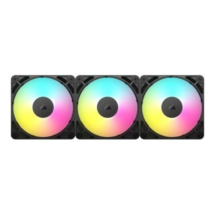 Conjunto de Ventoinhas CORSAIR RS120 ARGB (Multicor - Preto), miniatura 2