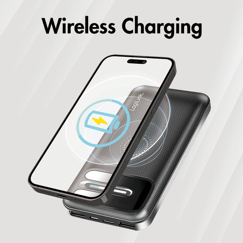 Powerbank LOGILINK PA0305 (8000 mAh - Até 10 W - Micro-USB + USB Type-C - Preto), miniatura 5