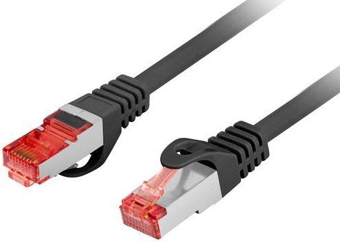 Cabo de Rede RJ45 LANBERG PCF6-10CU-0050-BK (0,5 m - Cat.6 - RJ-45 - Preto), miniatura 2