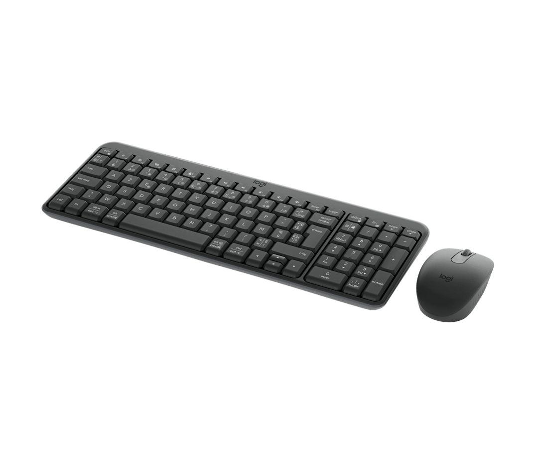 Teclado e Rato LOGITECH ERGO MK250 (Francês - Em frente/linha reta - RF Wireless + Bluetooth - Grafite), miniatura 5