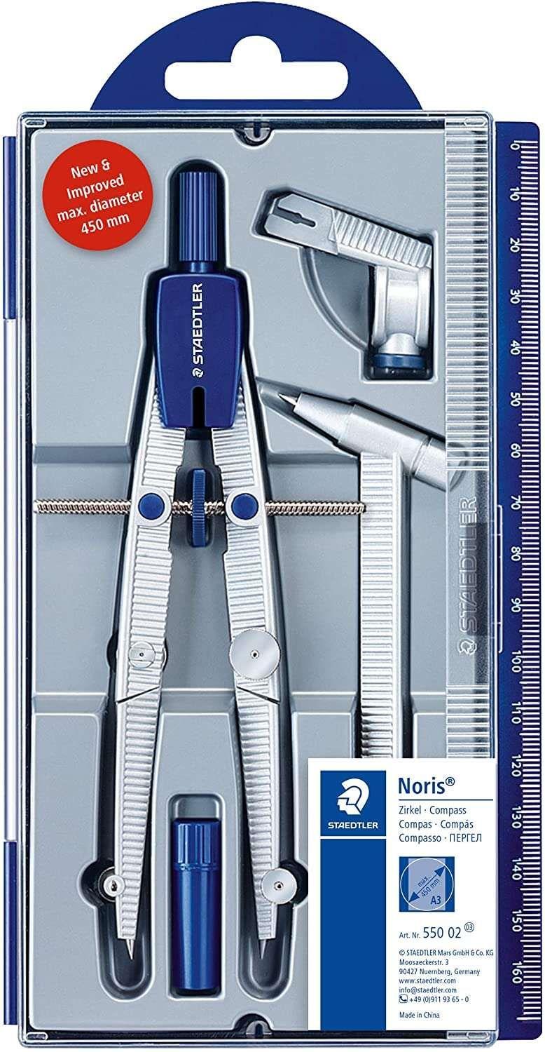 Compasso de Precisão STAEDTLER Noris 550 02 (Ajuste Rápido)