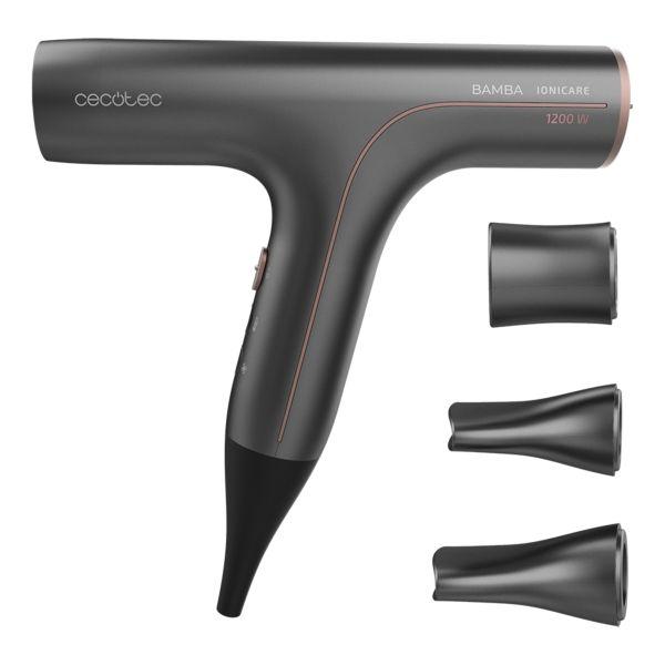 Secador de Cabelo CECOTEC IoniCare 6000 RockStar Soft (Preto)