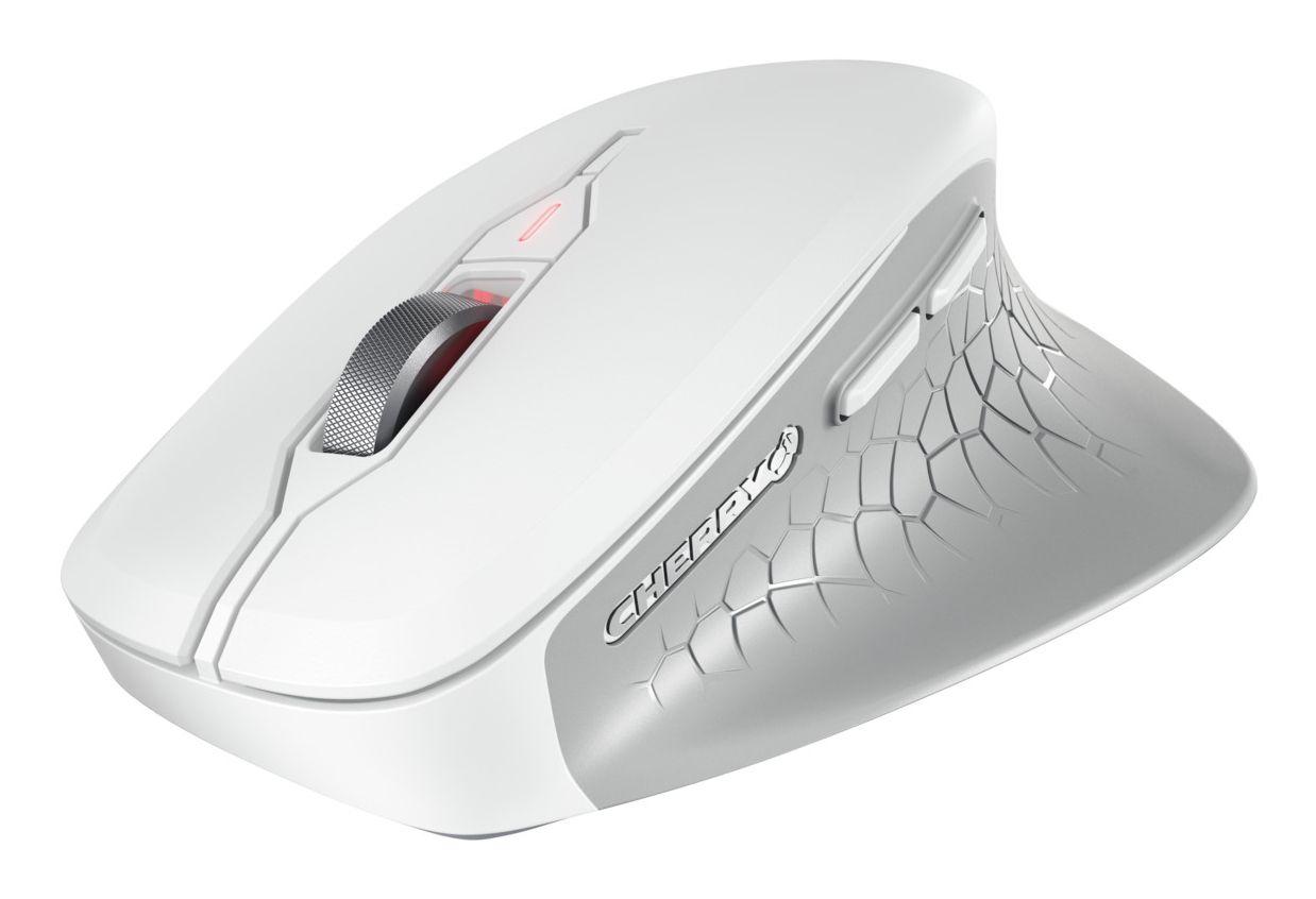 Rato CHERRY STREAM MOUSE COMFORT JW-8550-0 (Mão direita - 4000 DPI - Ótica - Branco e Cinzento) — miniatura 3
