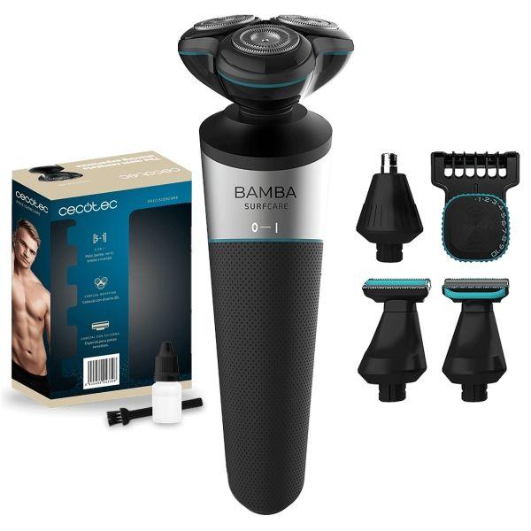 Máquina de Barbear CECOTEC PrecisionCare Multigrooming 5 em 1 (Preto)