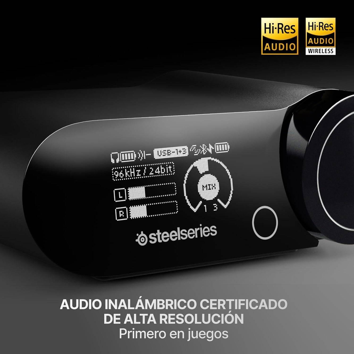 Headset Gaming STEELSERIES Arctis Nova Elite (Binaural - Sem fios - 4 cm - Preto), miniatura 4