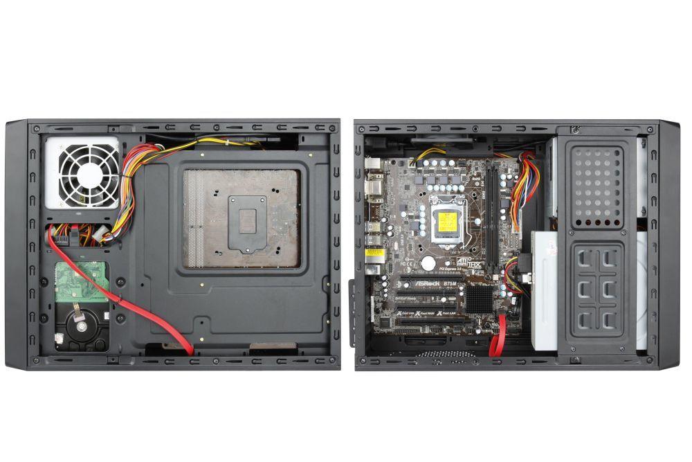 Caixa de Computador CHIEFTEC UE-02B (Micro ATX - 250 W - Mini Tower - Preto) — miniatura 3