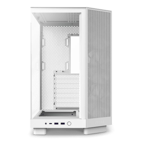 Caixa ATX NZXT H6 Flow (ATX, Micro ATX, Mini-ITX - ATX, SFX, SFX-L - Midi Tower - Branco)