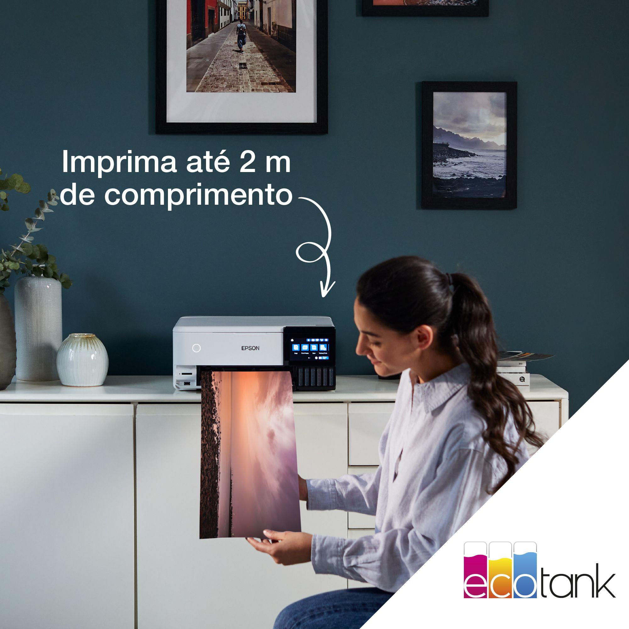 Impressora Multifunções EPSON EcoTank ET-8500 (A4 - Impressão a cores - Com Fios - Branco), miniatura 10