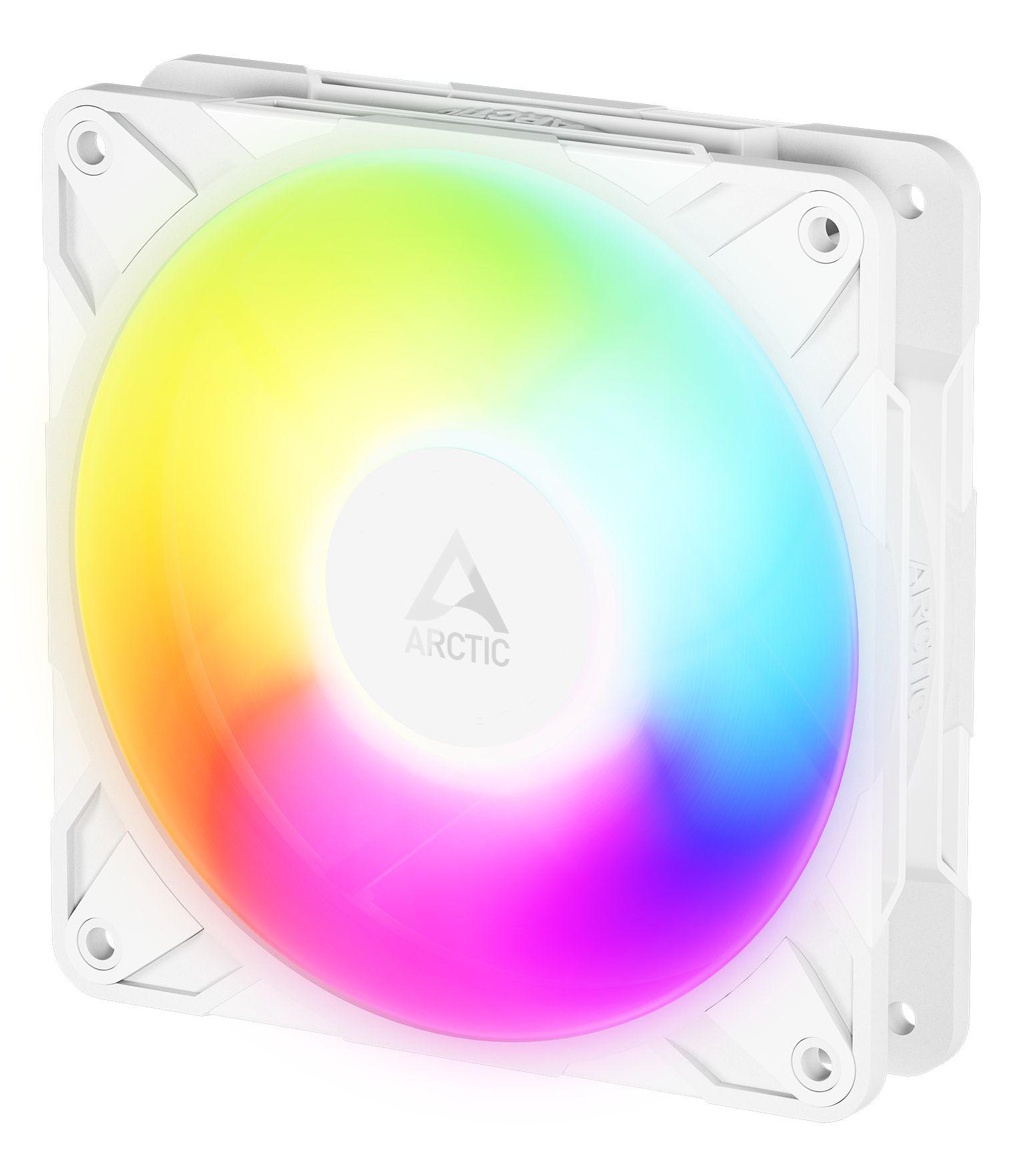 Ventoinha para Caixa PC ARCTIC P12 Pro Reverse A-RGB (Branco)
