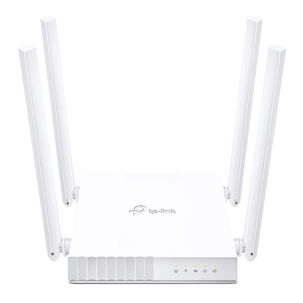 Router TP-LINK Archer C24 (Wi-Fi 5 - 433 Mbit/s - Dual-band - Branco)
