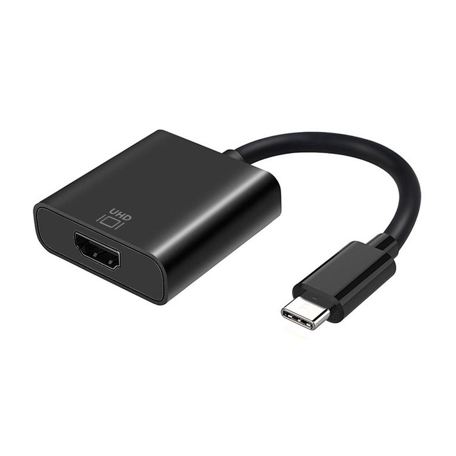 Adaptador USB-C para HDMI AISENS A109-0344 (0,15 m - HDMI Type A - USB Type-C - Preto)
