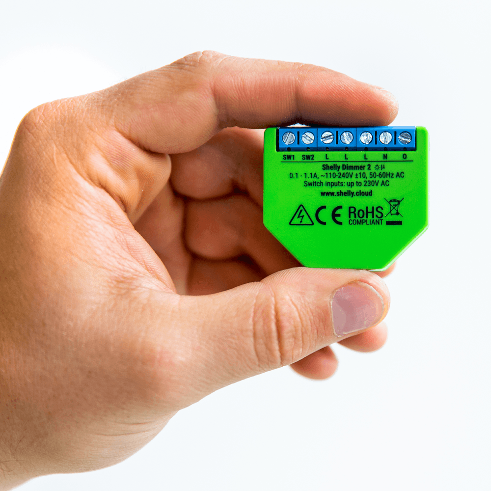 Módulo Regulador de Intensidade SHELLY Dimmer 2 (Verde) — miniatura 5