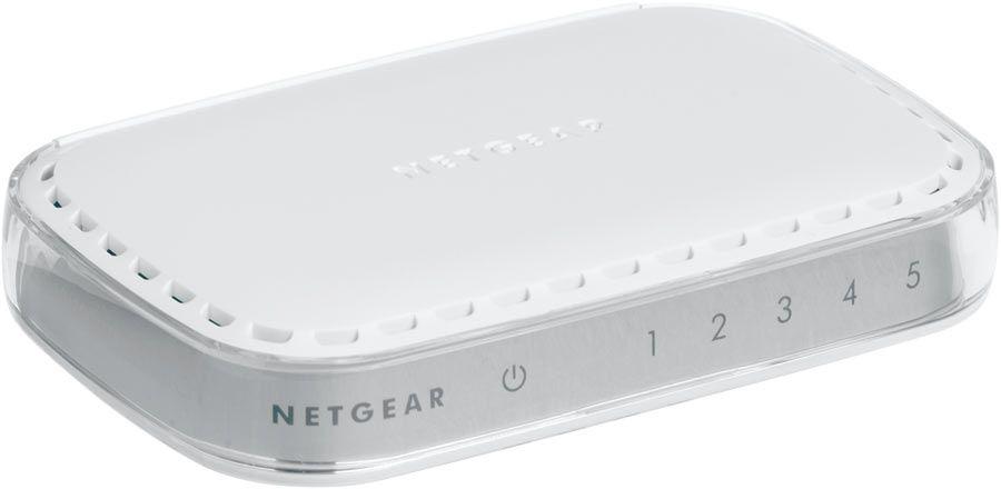 Switch NETGEAR GS605-400PES (Gigabit Ethernet - 128 KB - L2 - Branco)