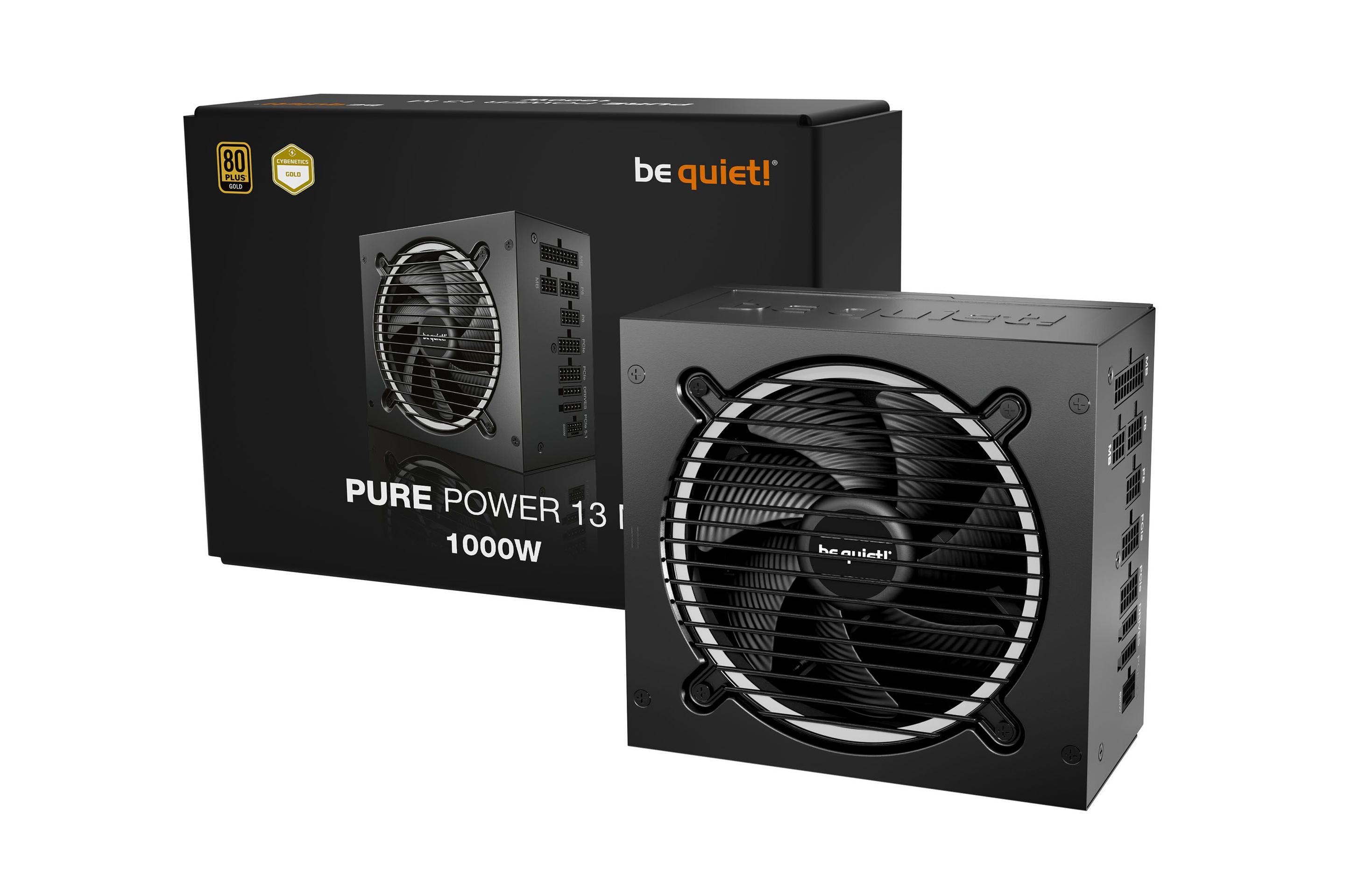 Fonte de Alimentação BE QUIET! Pure Power 13 M (ATX - 1000 W - 80 PLUS Gold - Preto), miniatura 2
