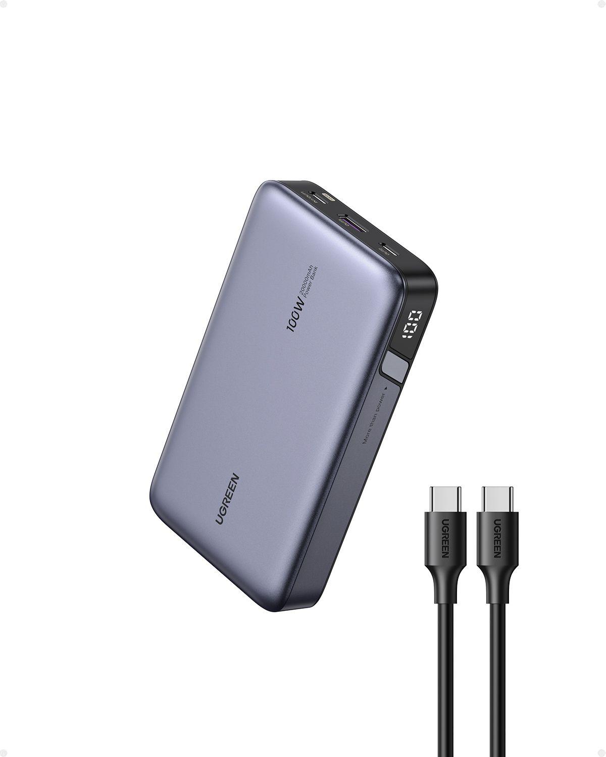 Powerbank UGREEN Nexode PB720 (20000 mAh - USB Type-A - Cinzento) — miniatura 2