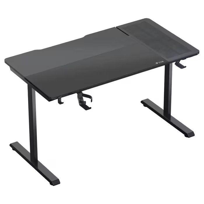 Secretária Gaming THUNDER X3 LAB-X Lite (80 Kg - Preta) — miniatura 3