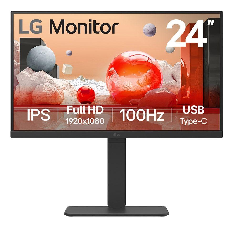 Monitor LG 24BA650-B.AEU (23,8" - IPS - 100 Hz - Preto)