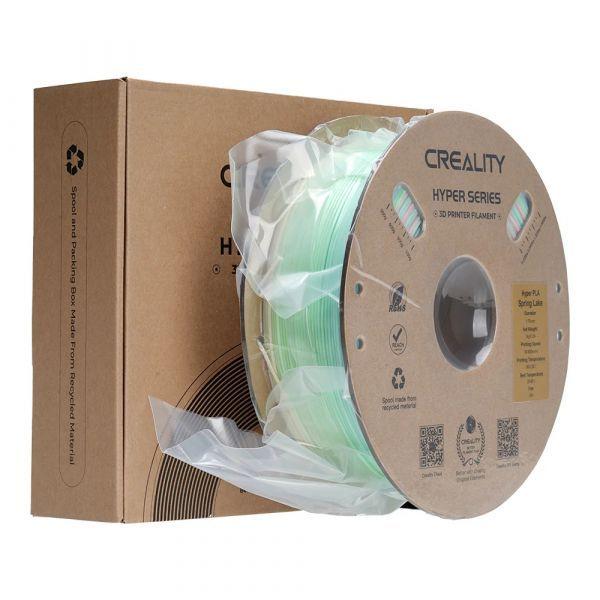 Filamento CREALITY PLA Rainbow Spring Lake (Azul, Verde e Rosa), miniatura 3