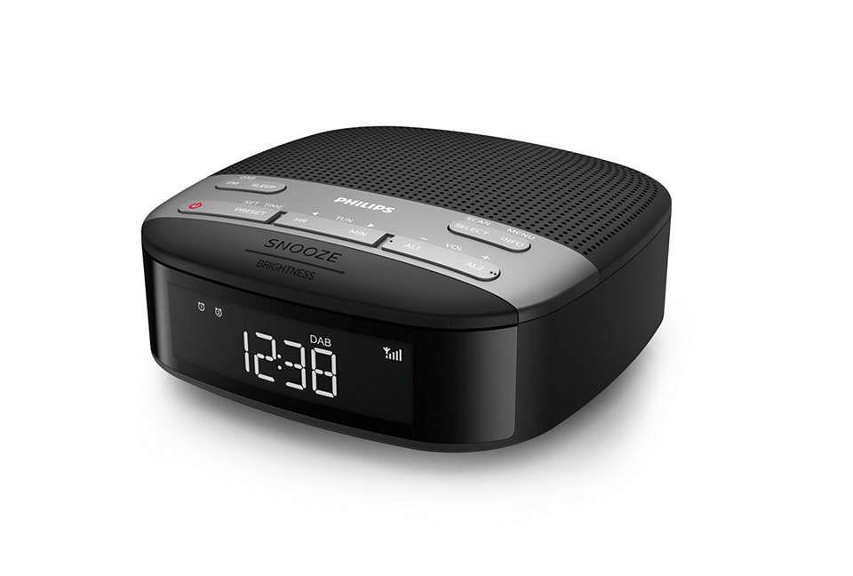 Rádio Despertador PHILIPS TAR3505/12 (3 W - Preto e Cinzento)
