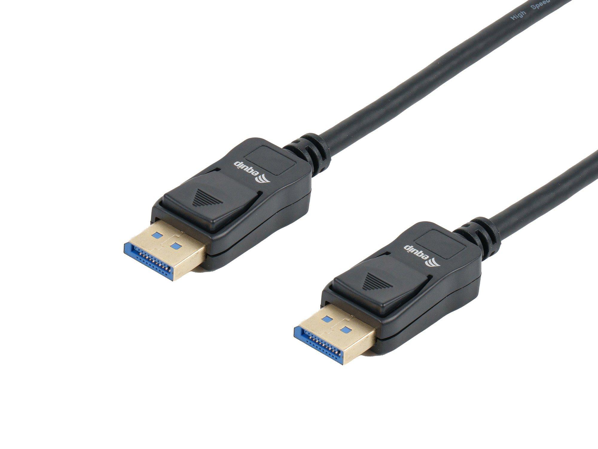 Cabo DisplayPort EQUIP 119274 (5 m - Preto)