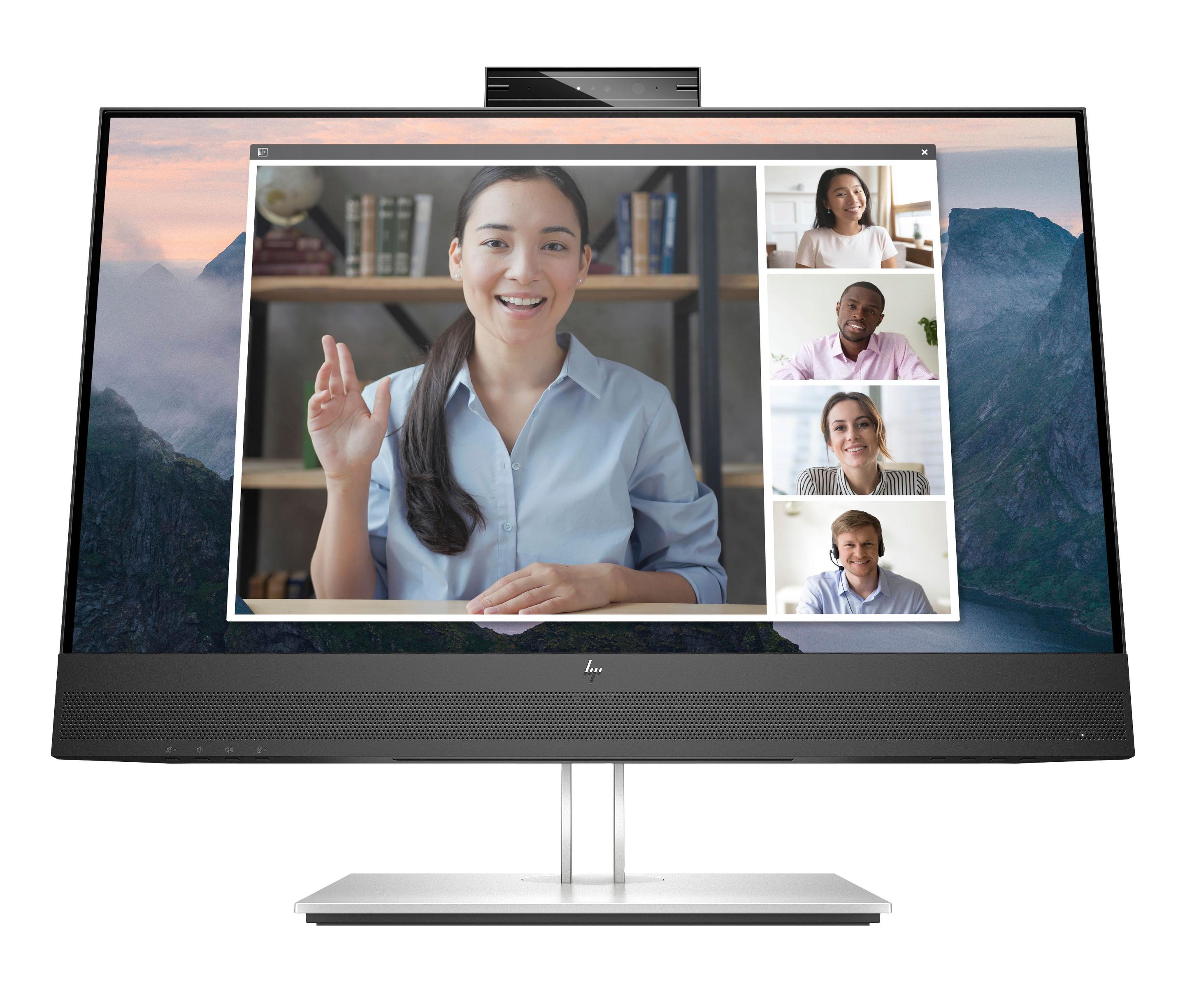 Monitor HP E24mv G4 (23,8" - IPS - 60 Hz - Preto) — imagem 1