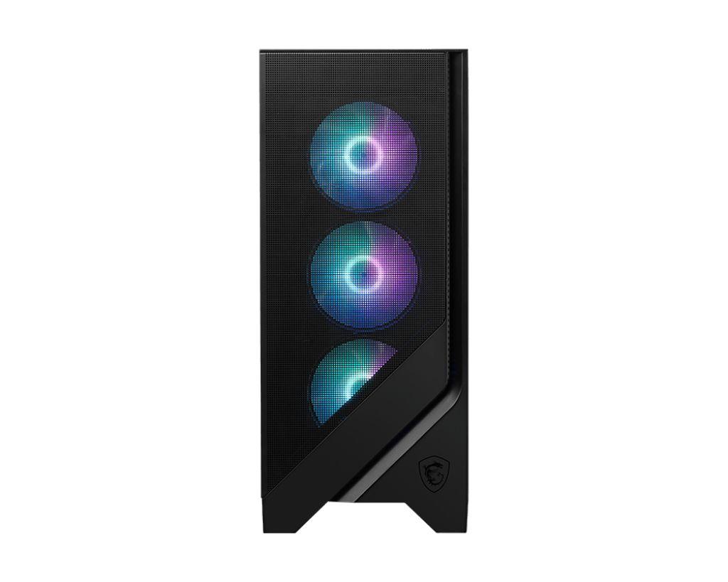 Caixa PC MSI MAG FORGE 320R AIRFLOW (micro ATX, Mini-ITX, ATX - Micro Tower - ATX, micro ATX, Mini-ITX - Preto) — miniatura 3