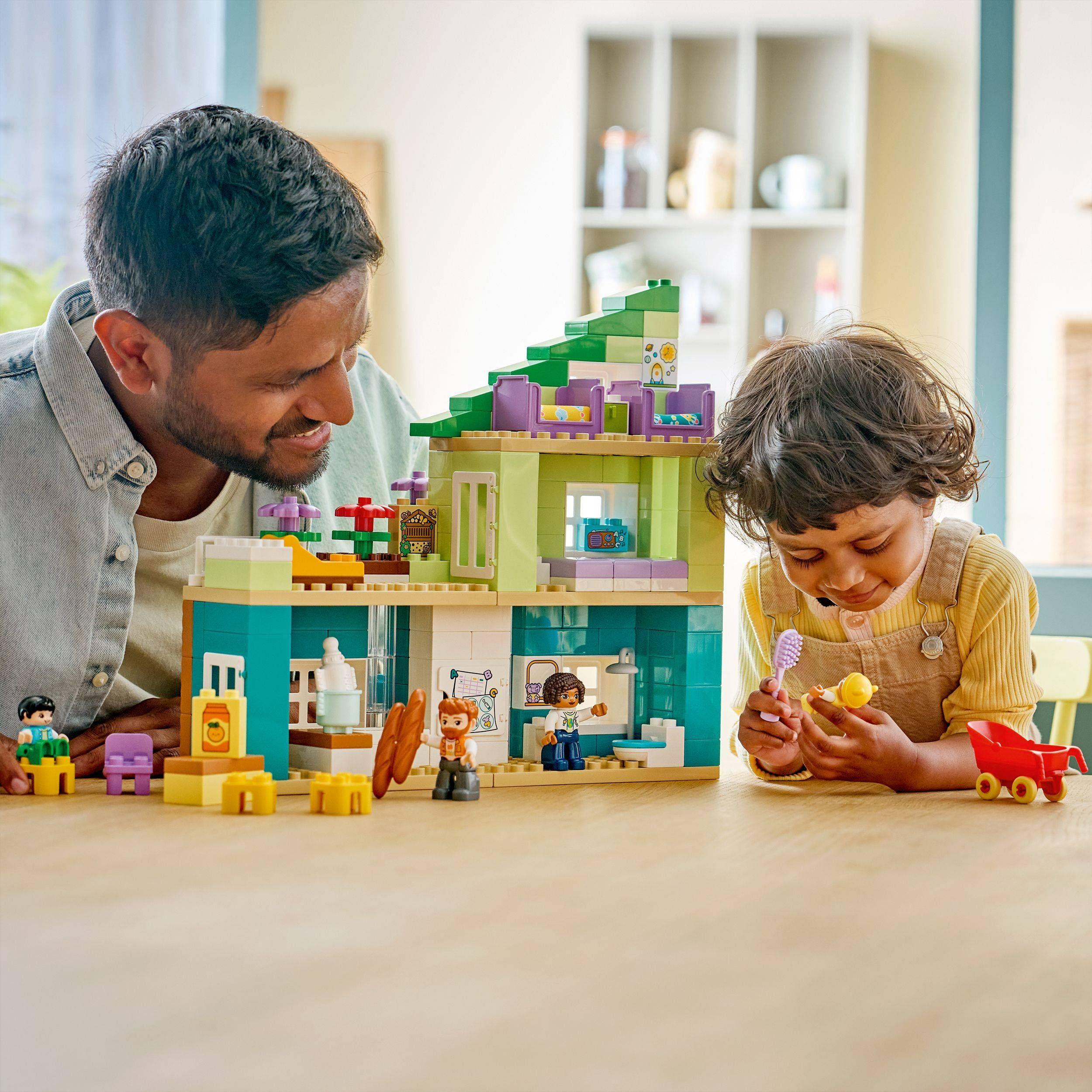 LEGO 10470 Duplo Casa de Família Moderna 3 em 1 com Figuras (2+ anos - 166 peças), miniatura 6