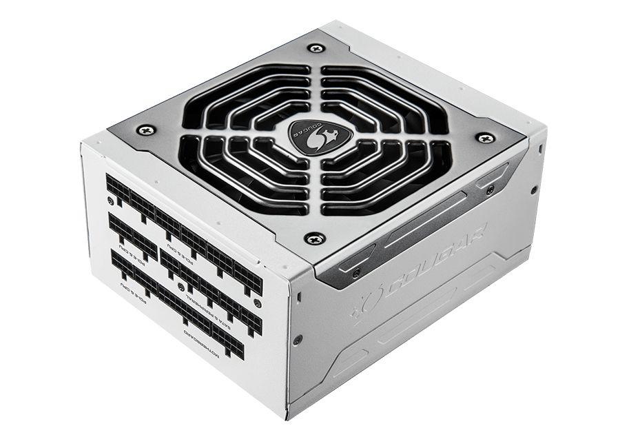 Fonte de Alimentação COUGAR CGR-PR-1050 (ATX - 1050 W - 80 Plus Platinum - Prateado)