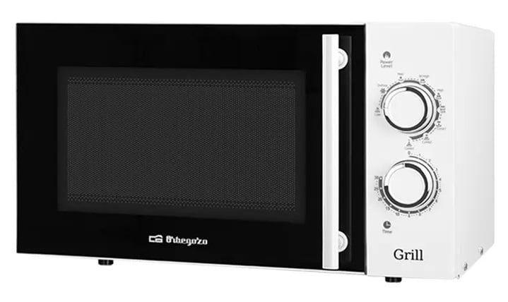 Micro-ondas de Bancada ORBEGOZO MIG2320 (900 W - 1100 W - 23 L - Branco)