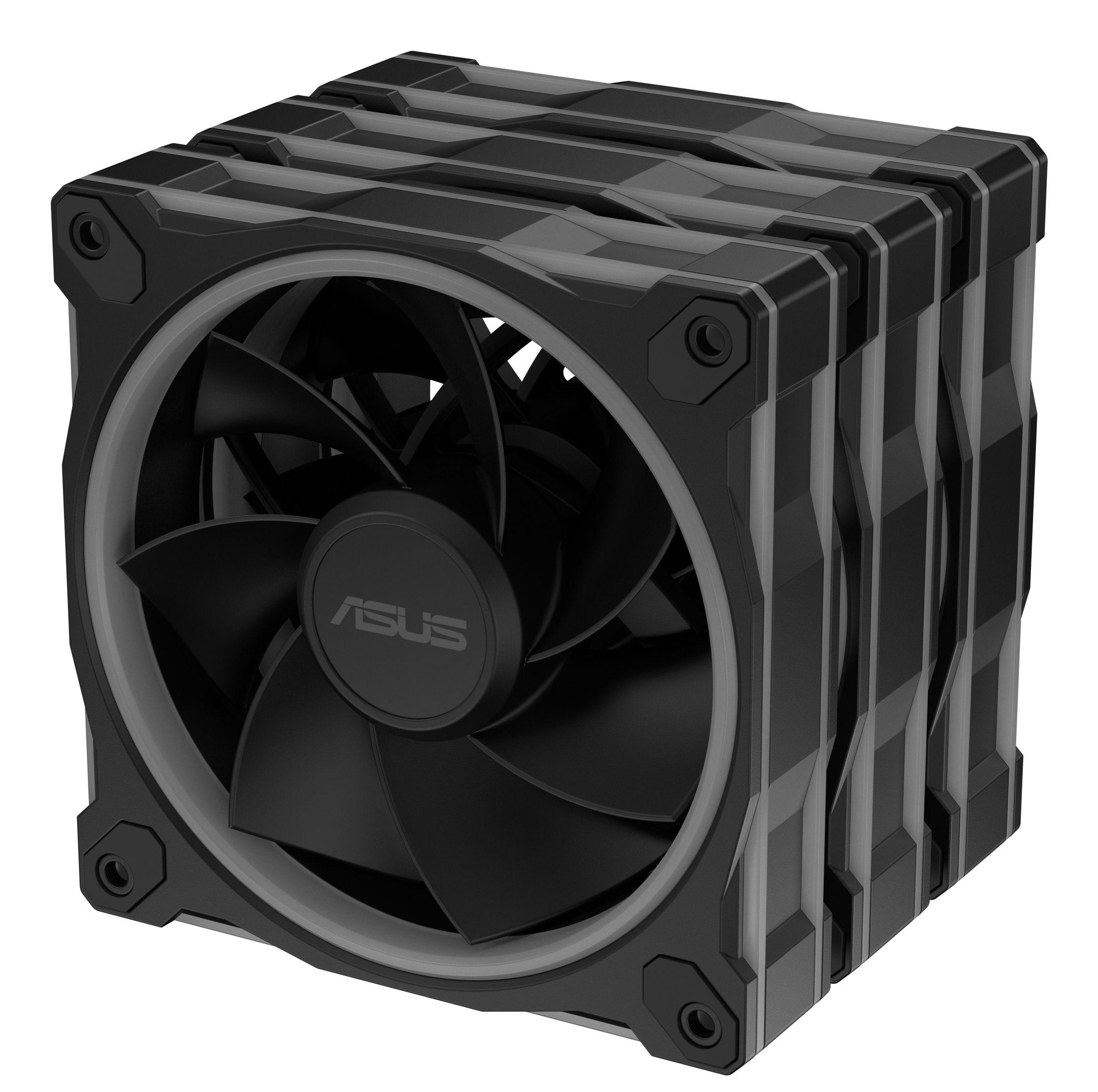 Ventoinhas para Caixa PC ASUS Prime MR120 ARGB Reverse (Preto), miniatura 11