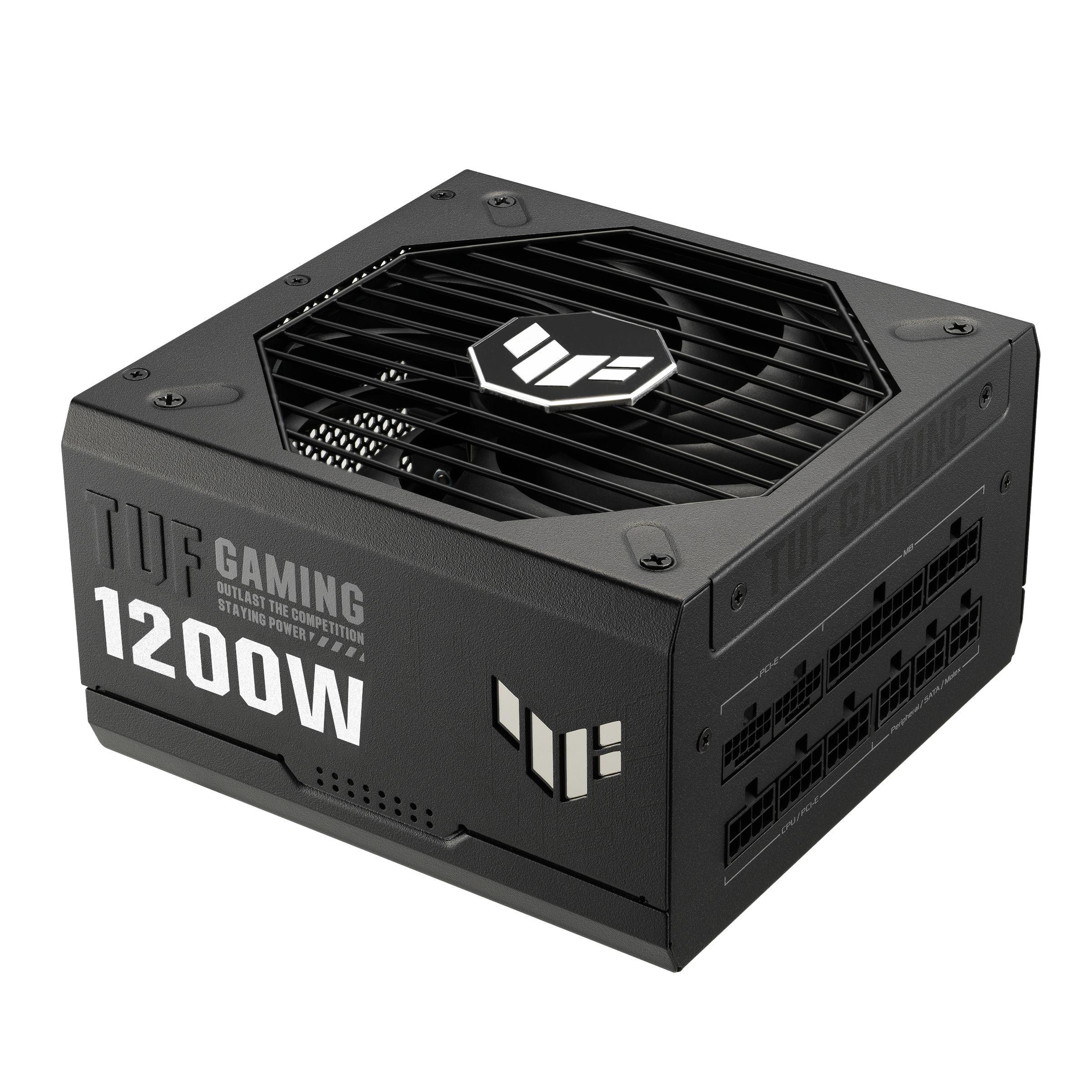 Fonte de Alimentação ASUS TUF Gaming 1200G (ATX - 1200 W - 80 PLUS Gold - Preto)