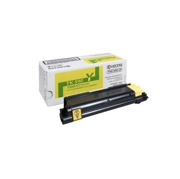 Toner KYOCERA TK-590Y (5000 páginas - Amarelo), miniatura 2