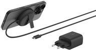 Carregador sem fios BELKIN BOOSTCHARGE PRO WIA011KQBK (USB Type-C - Smartphone, auscultadores - Preto)