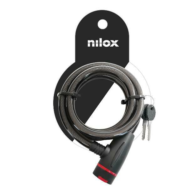 Cadeado de Cabo NILOX NXPLCABLELOCK (Preto)