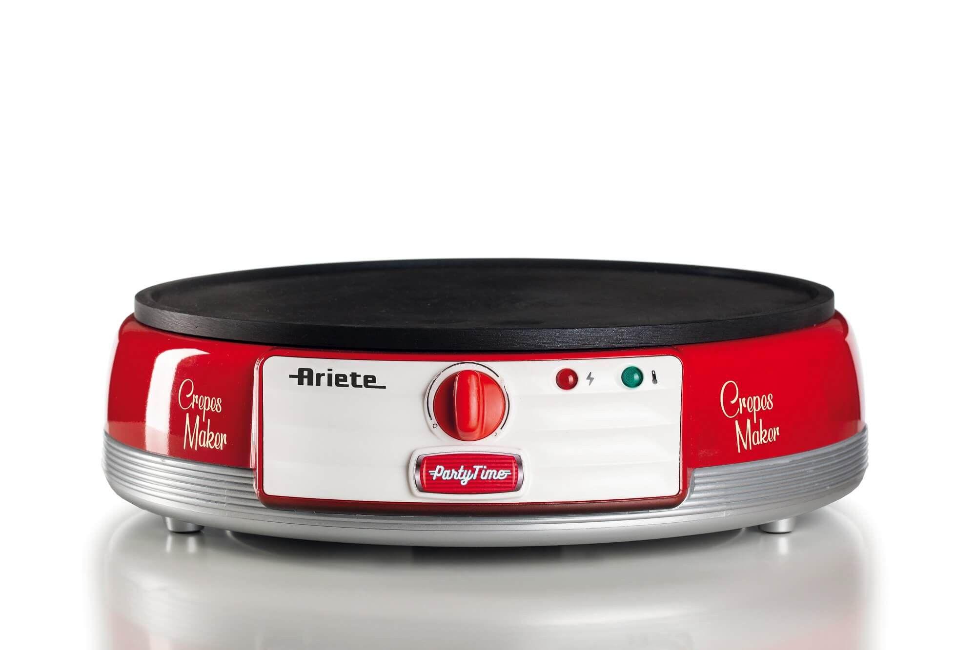 Máquina de Crepes ARIETE 202 (Altura 9,5 cm - Vermelho), miniatura 2