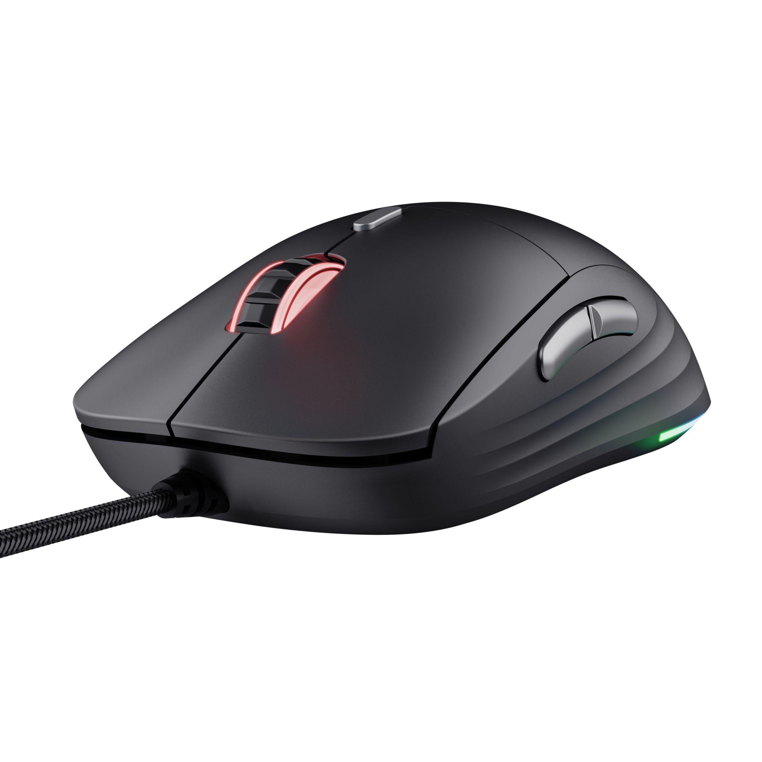 Rato Gaming TRUST GAMING GXT 925 REDEX II (Mão direita - 10000 DPI - Laser - Preto)