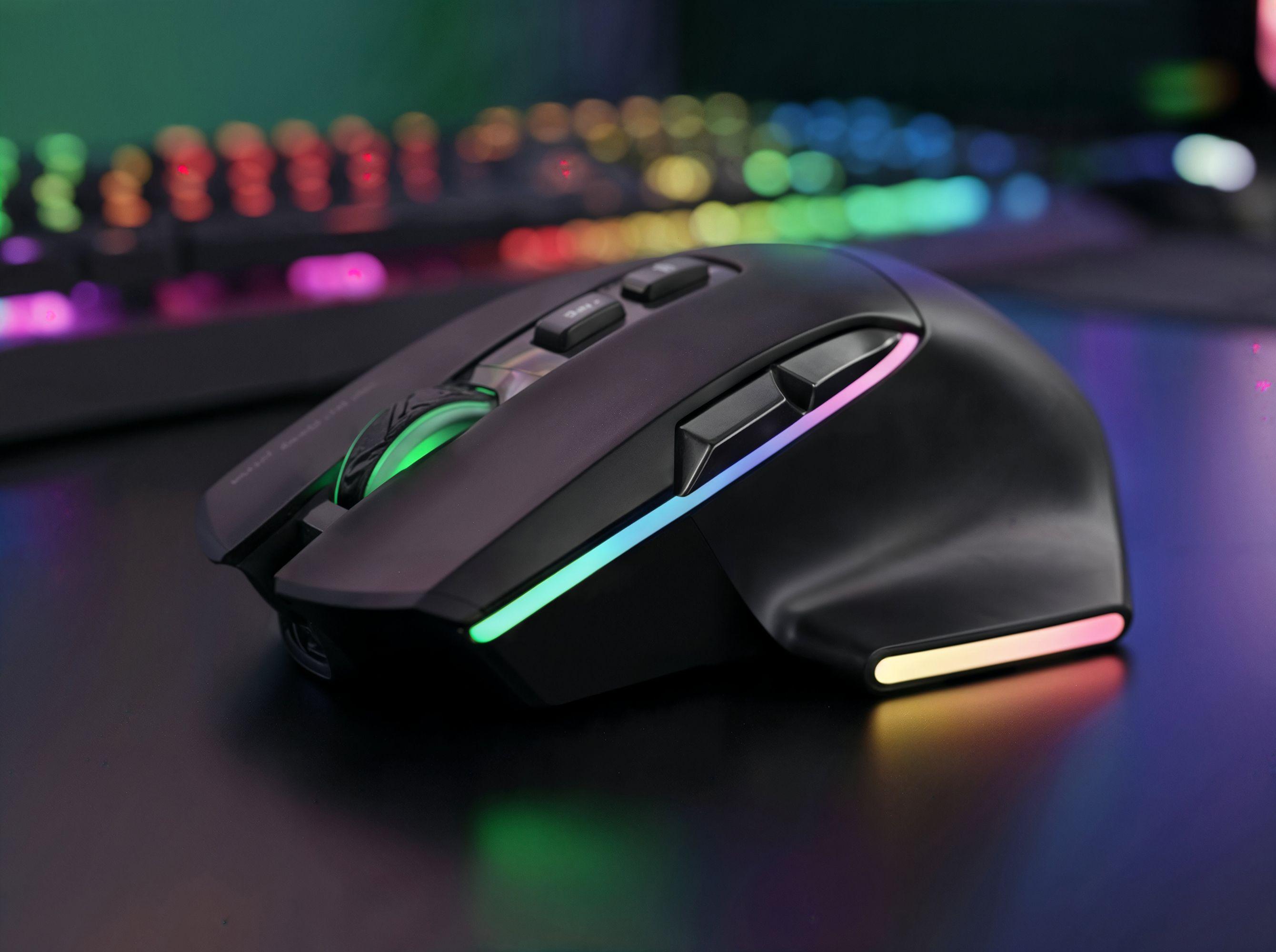 Rato Gaming MARS GAMING MMW-VECTOR (Mão direita - Preto), miniatura 8