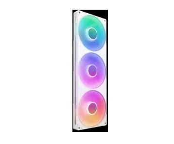 Ventoinha para Caixa PC NZXT F420 RGB Core Single-Frame (Borracha, plástico - Branco)