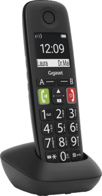 Telefone Sem Fios GIGASET E290HX (10 h - Preto)