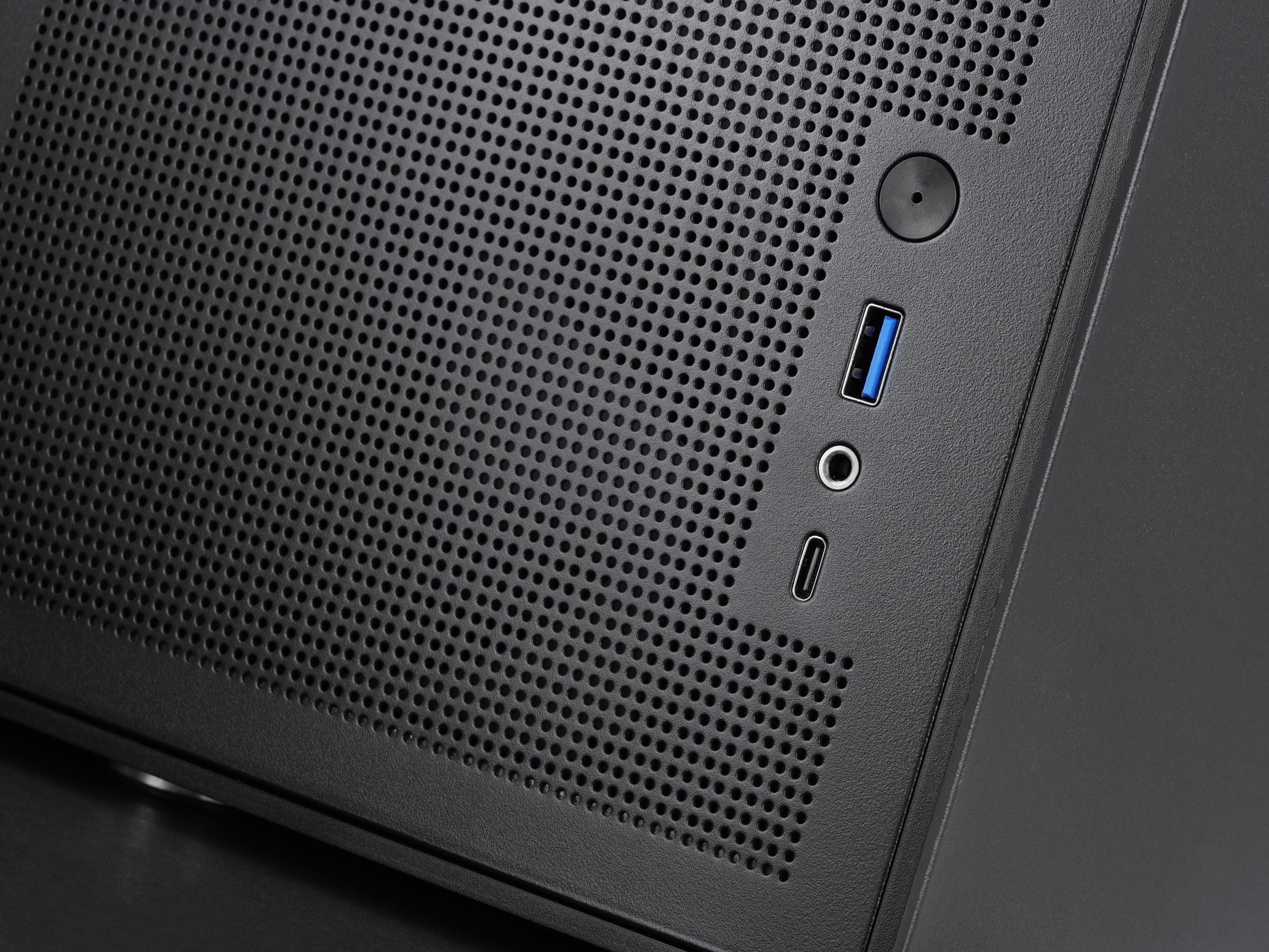 Caixa Micro-ATX MARS GAMING MC-XPS (micro ATX, Mini-ITX - Mini Tower - Micro-ATX, Mini-ITX - Preto) — miniatura 6