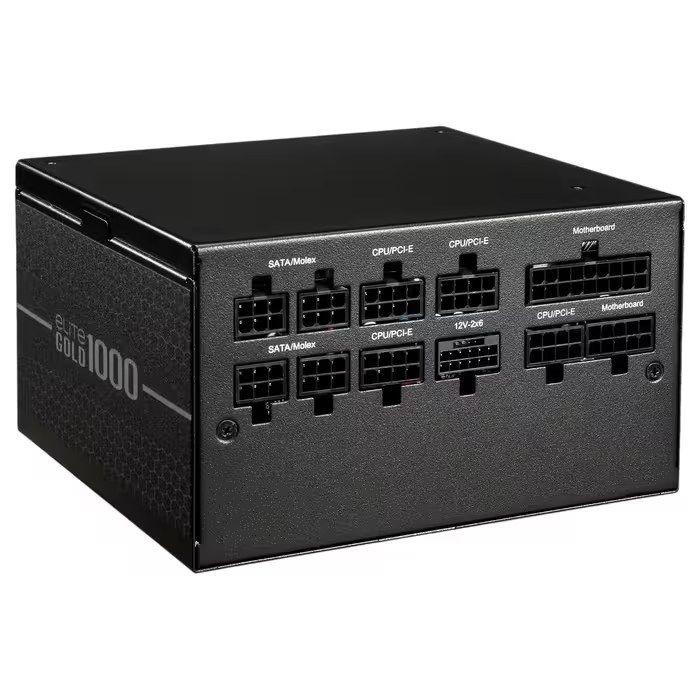 Fonte de Alimentação COOLER MASTER Elite Gold 1000 (ATX 3.1 - 1000 W - 80 PLUS Gold - Preto), miniatura 2