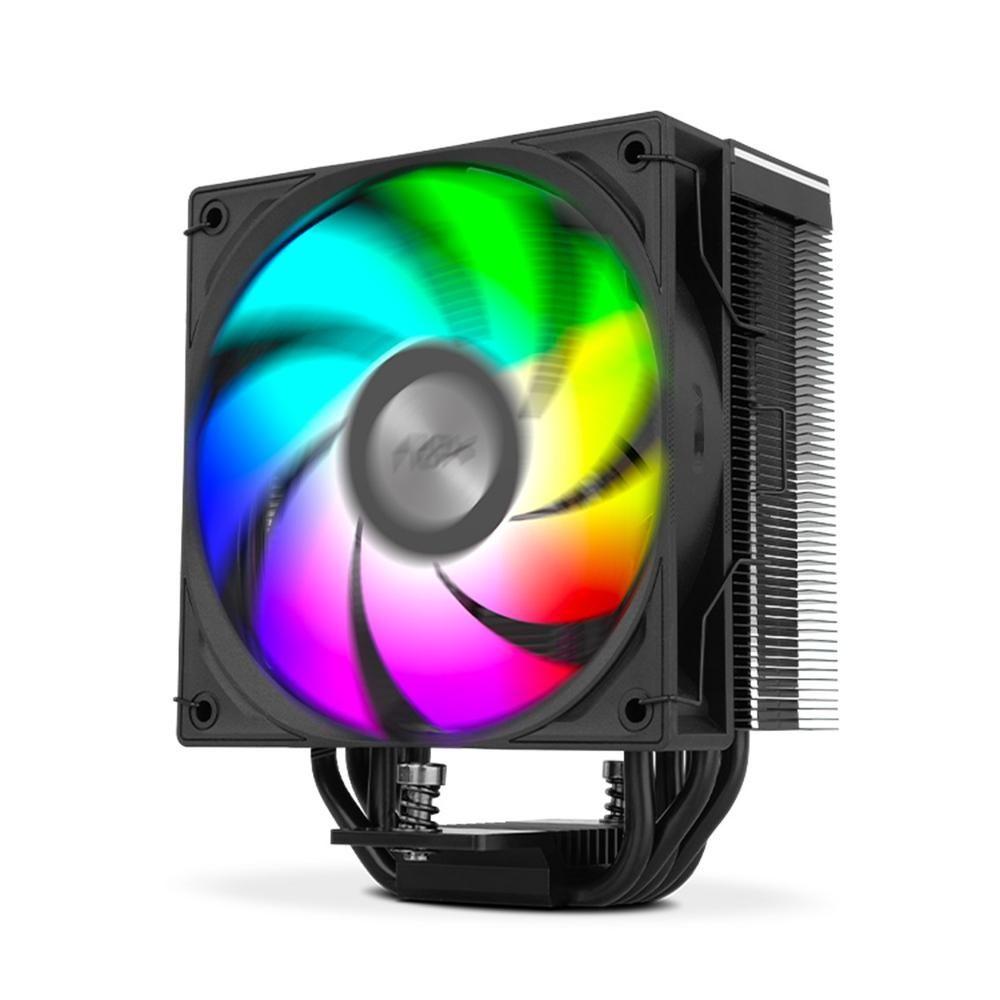 Cooler de CPU NOX Hummer H-500 Digital (12 cm - 1 ventoinha - 2200 RPM - Preto)