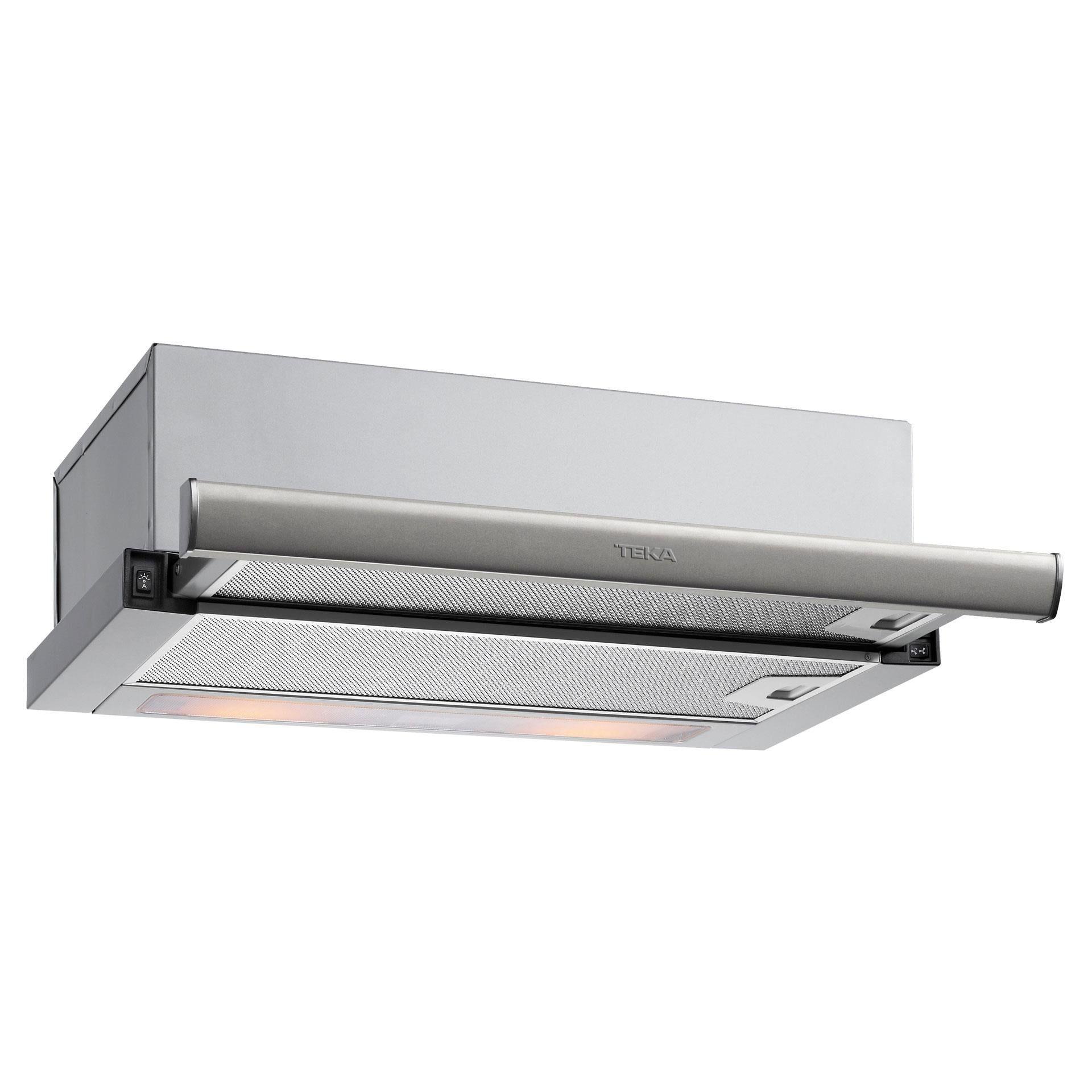 Exaustor Telescópico Encastre TEKA TL6420.2IX (Altura 18,1 cm - 60 cm - Inox)